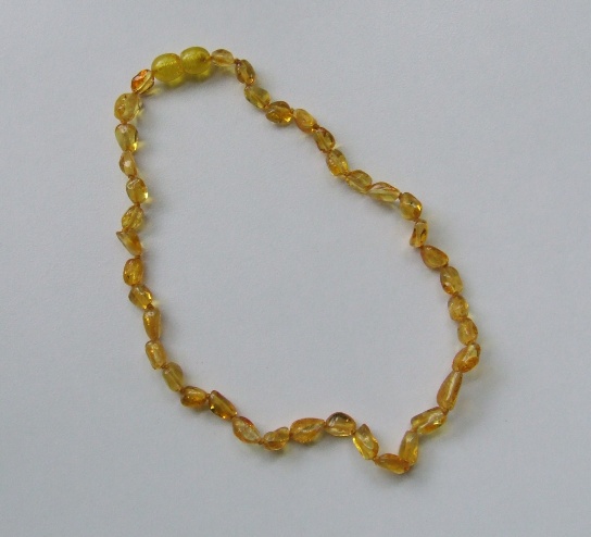 Hunnybeedz Amber teething necklace - Honey